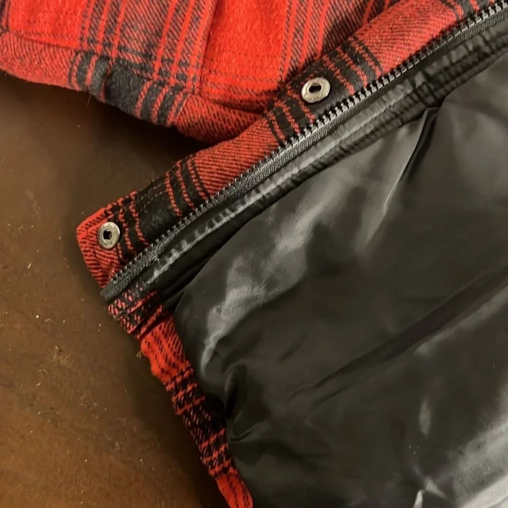 Ci Sono Los Angeles Plaid Bomber Jacket - Picture 8 of 11